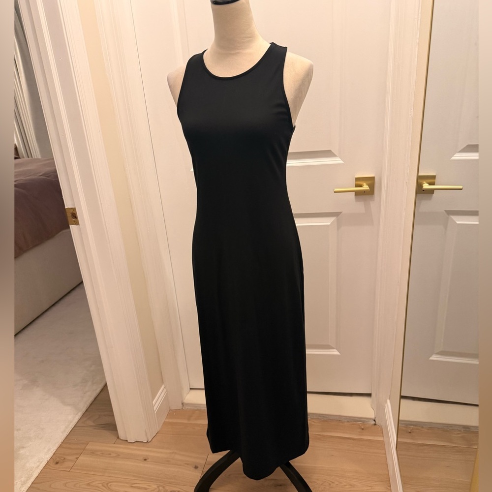 CLUB MONOCO RACER BACK DRESS MEDIUM BLACK